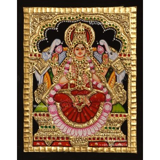 Gaja Lakshmi Tanjore Paintings