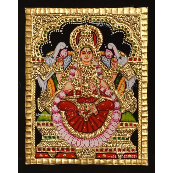 Gaja Lakshmi Tanjore Paintings