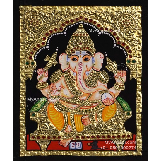 Ganesh  Tanjore Paintings