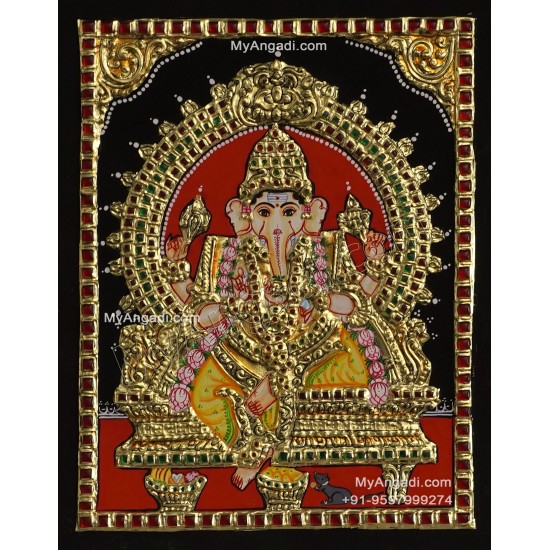 Pillaiyar Tanjore Paintings