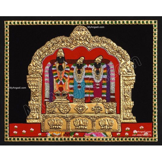 Sri aithammal Tanjore Painting Sri aithammal Tanjore Painting