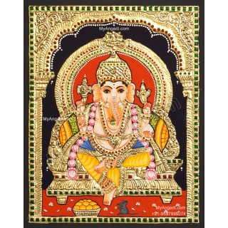 Ganesha  Tanjore Paintings