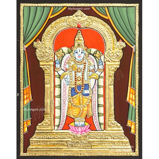 Vishnu Tanjore Painting