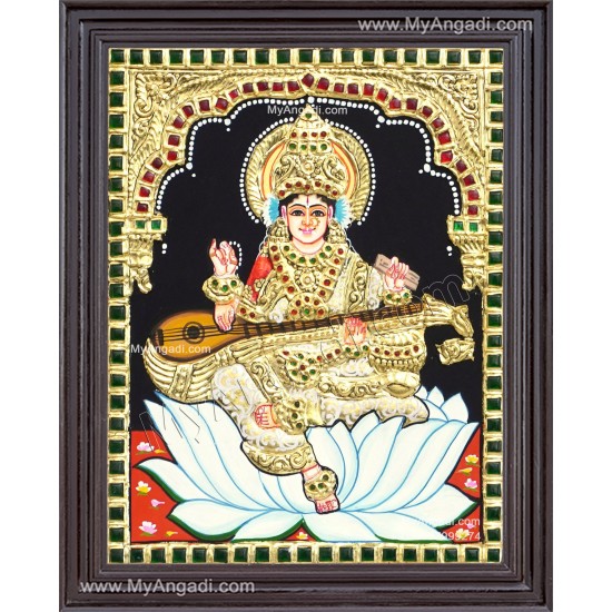 Saraswathi Tanjore Paintings Saraswathi Tanjore Paintings