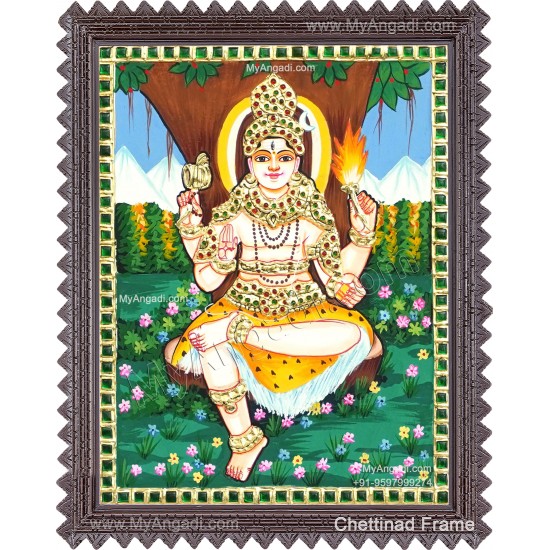 Dakshinamoorthi Tanjore Painting