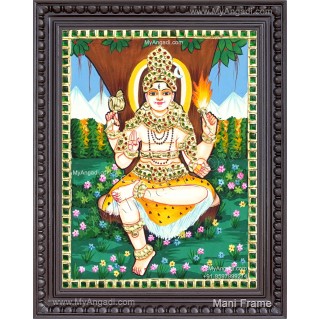 Dakshinamoorthi Tanjore Painting