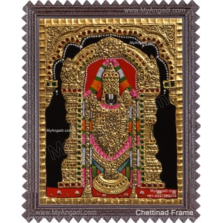 Venkateshwara  Tanjore Painting