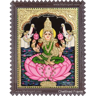 Gaja Lakshmi Tanjore Paintings