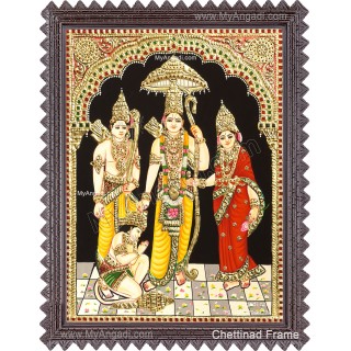 Ram Durbar Tanjore Painting