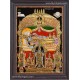 Ranganathar with Sri Devi and Bhu Devi Tanjore Painting Ranganathar with Sri Devi and Bhu Devi Tanjore Painting
