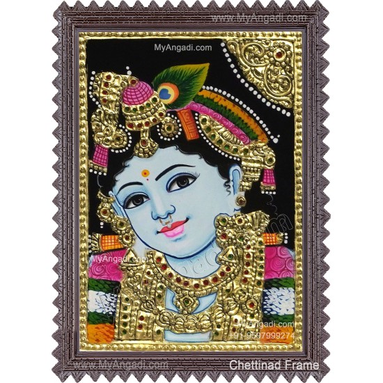 Krishna Tanjore Painting