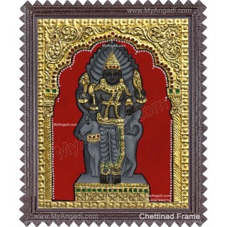 Kalabhairavar Tanjore Painting