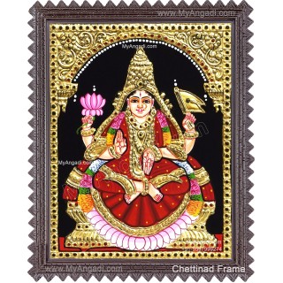 Adhi Lakshmi Tanjore Painting