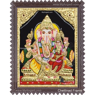 Ganesha  Tanjore Paintings
