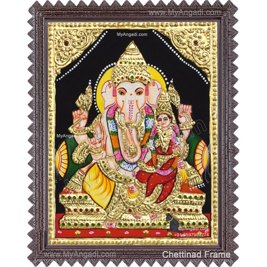 Ganesha  Tanjore Paintings