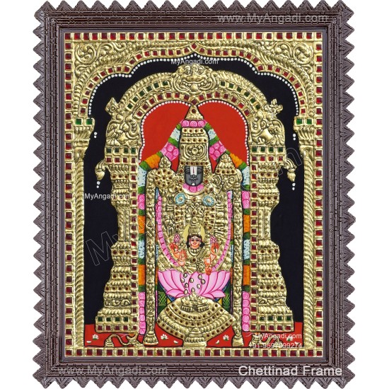 Balaji Lakshmi  Tanjore Painting