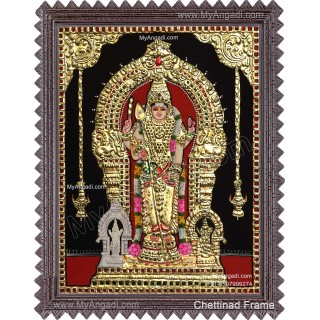 Thiruchendhur Murugan Tanjore Painting