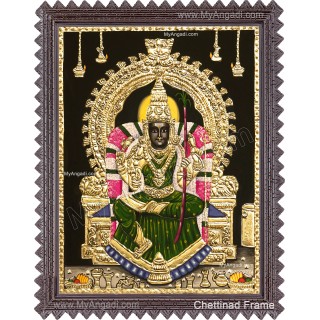 Kaligambal Tanjore Painting