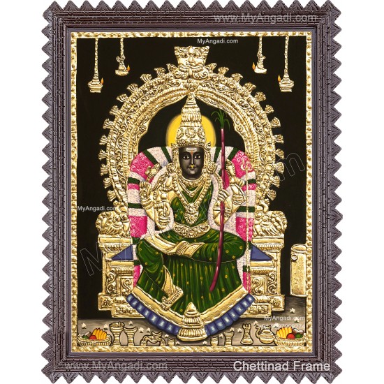 Kaligambal Tanjore Painting