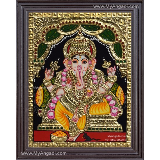 Ganehsa Tanjore Painting Ganehsa Tanjore Painting