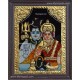 Siva Parvathi Tanjore Painting Siva Parvathi Tanjore Painting