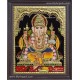 Ganesha Tanjore Painting Ganesha Tanjore Painting