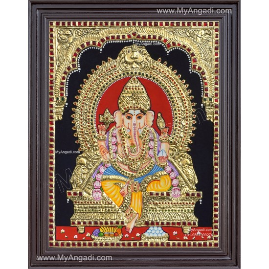 Ganesha  Tanjore Painting