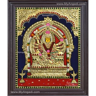 Ponazhagu Nachiamman Tanjore Painting