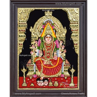 Samayapura amman Tanjore Painting