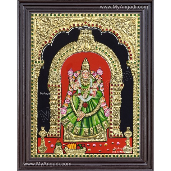 Veeramathi Amman Tanjore Painting