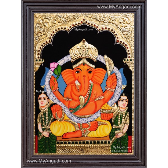 Siddhi Ganesha Tajore Paintings