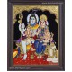 Shiva Family Tanjore Painting Shiva Family Tanjore Painting