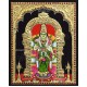 Meenakshi Amman Tanjore Painting, Amman Tanjore Painting