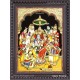 Ramar Pattabhisekam 3d Tanjore Painting