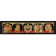5 Panel  Tanjore Painting