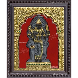 Kalabhairavar Tanjore Painting