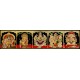 5 Panel  Tanjore Painting