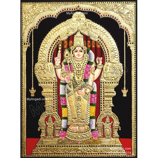 Tiruchendur Murugan Tanjore Painting