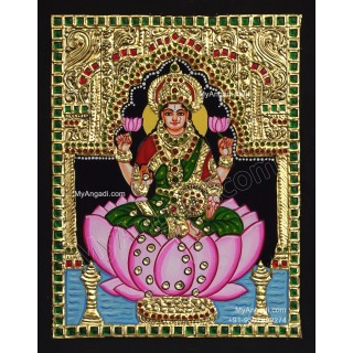 Dhana Lakshmi Tanjore Painting