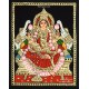 Gajalakshmi  Tanjore Painting