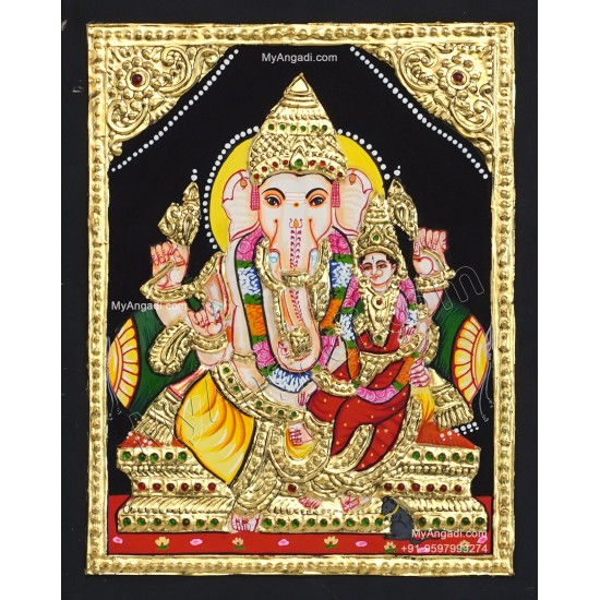Ganesha  Tanjore Paintings