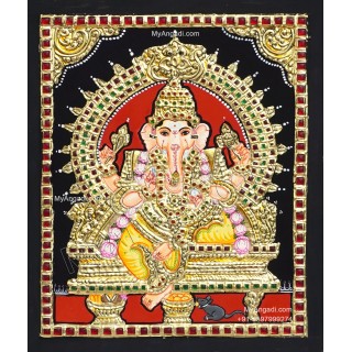 Ganesha Tanjore Paintings