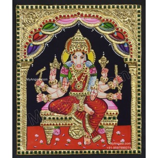 Varahi Amman Tanjore Painting