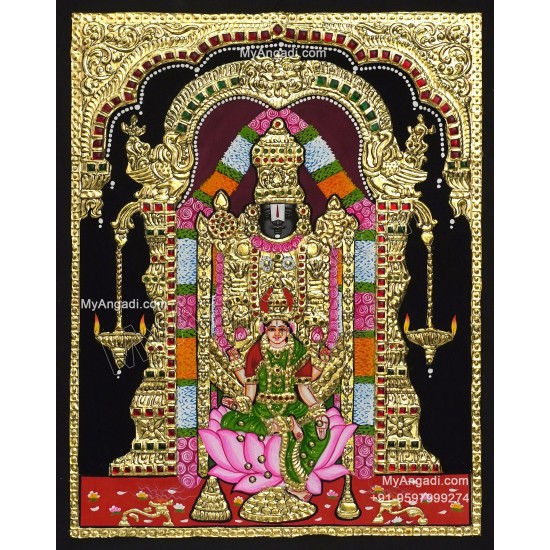 Balaji Lakshmi  Tanjore Painting