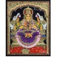 Gaja Lakshmi Tanjore Painting