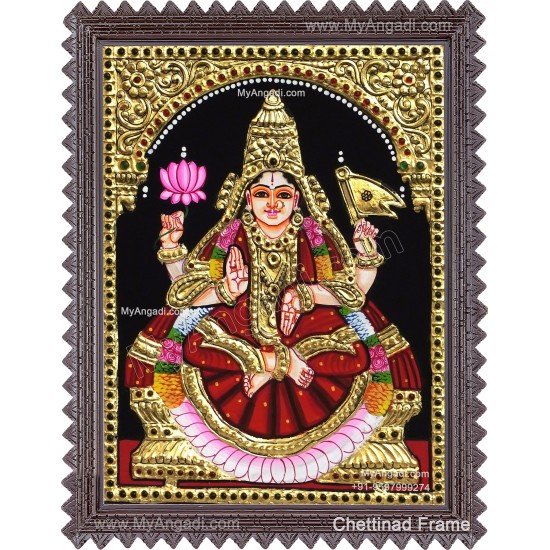 Adhi Lakshmi Tanjore Painting