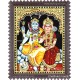 Shiva Paarvathi Tanjore Painting