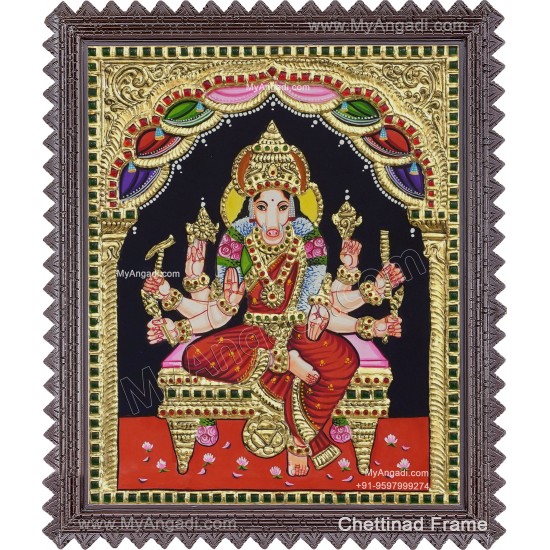 Varahi Amman Tanjore Painting