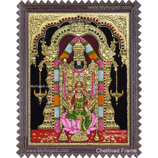 Balaji Lakshmi  Tanjore Painting