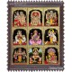 9 Panel Tanjore Painting